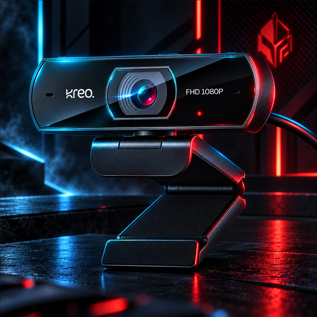 Kreo Owl Full HD 1080P 60 FPS Webcam