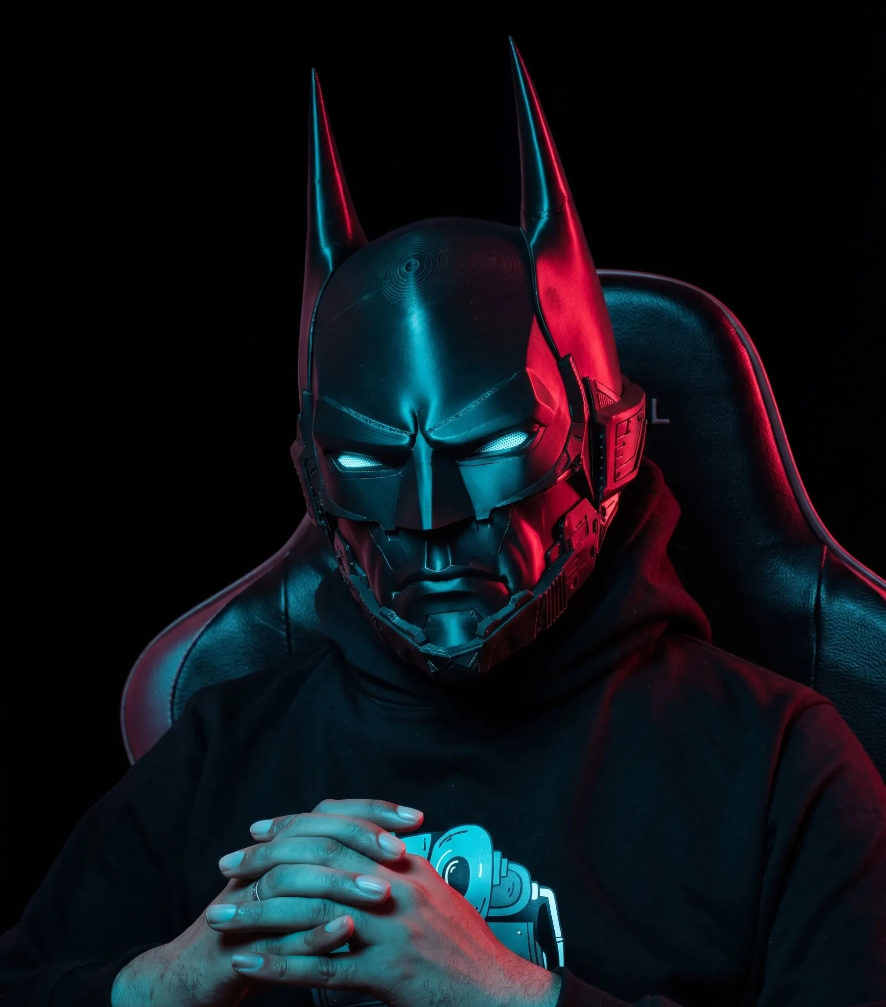 Arkade Knight masked portrait