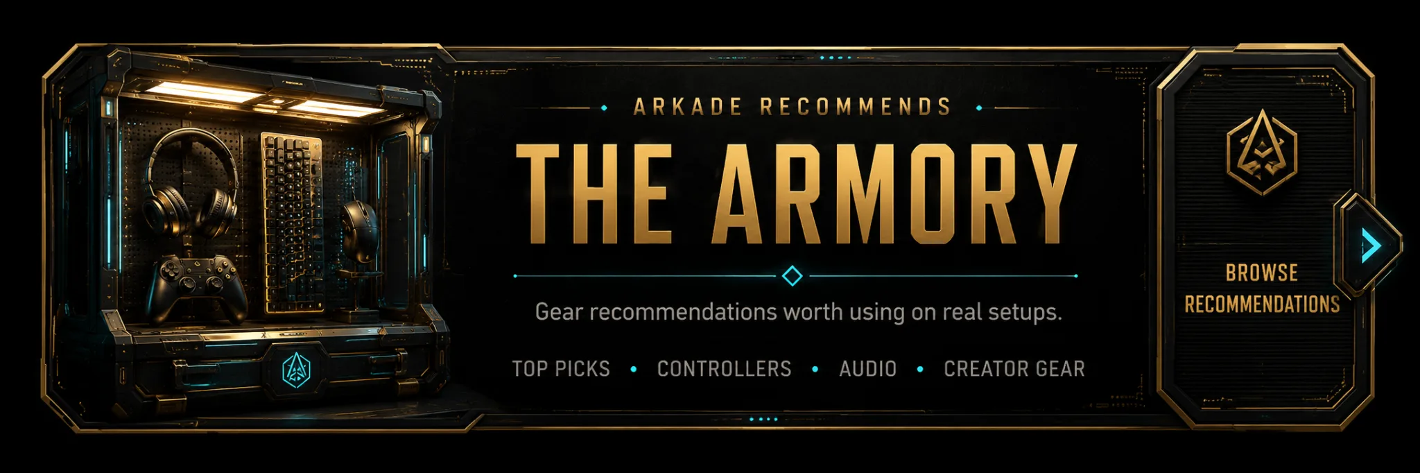 Knight's Picks — enter the Arkade Knight Armory