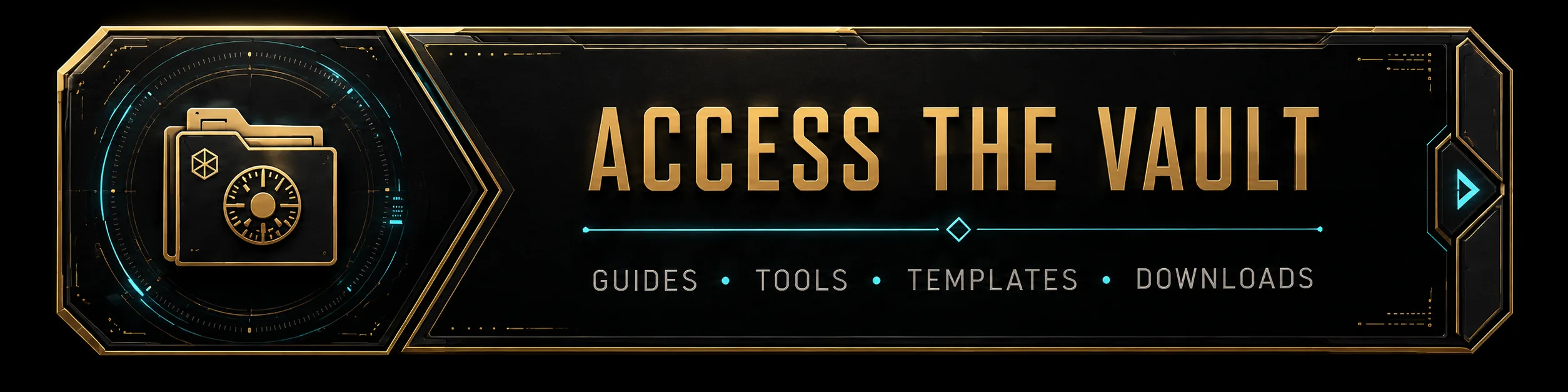 Access the Knight Files vault — guides, tools, templates and downloads